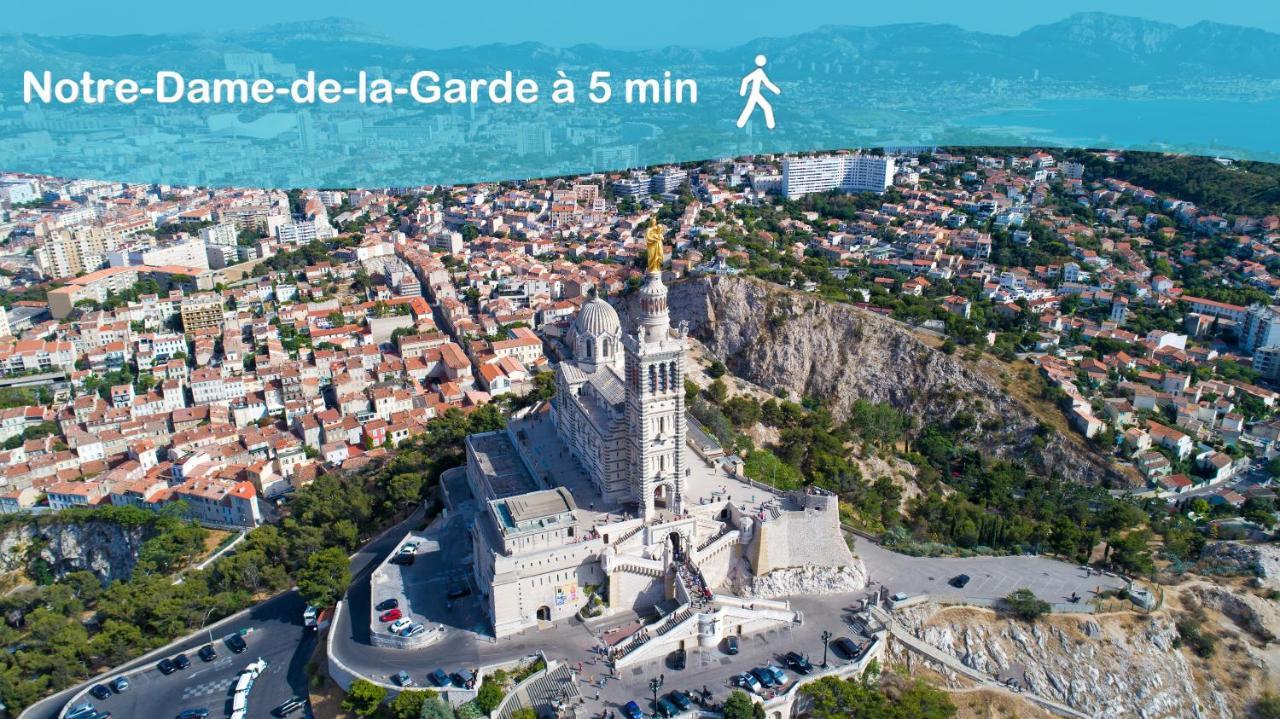 Aux Pieds De La Bonne Mere - Centre - Wifi Marseilles Exterior foto