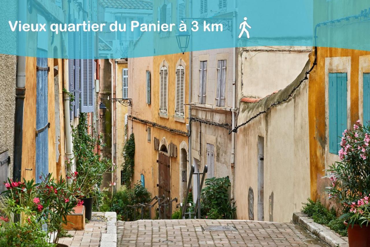 Aux Pieds De La Bonne Mere - Centre - Wifi Marseilles Exterior foto